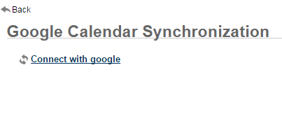 Sync Option